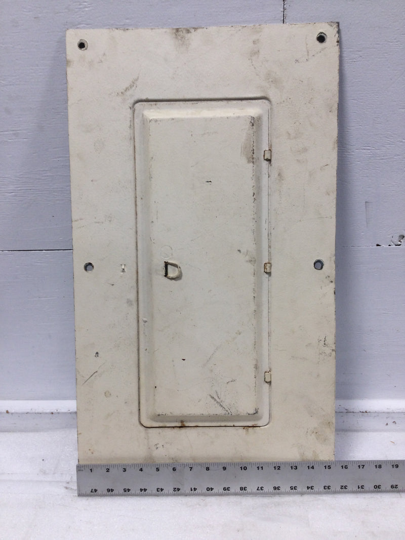 Square D QOC20MW225 225A 20 Space 120/240V Panel/Door w/Main 27 1/4" x 15 1/2"