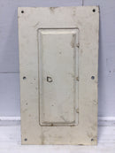 Square D QOC20MW225 225A 20 Space 120/240V Panel/Door w/Main 27 1/4" x 15 1/2"