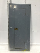 Square D HOM30L200C 200 Amp 30 Space 120/240V Cover/Door Only 35" x 15 1/2"