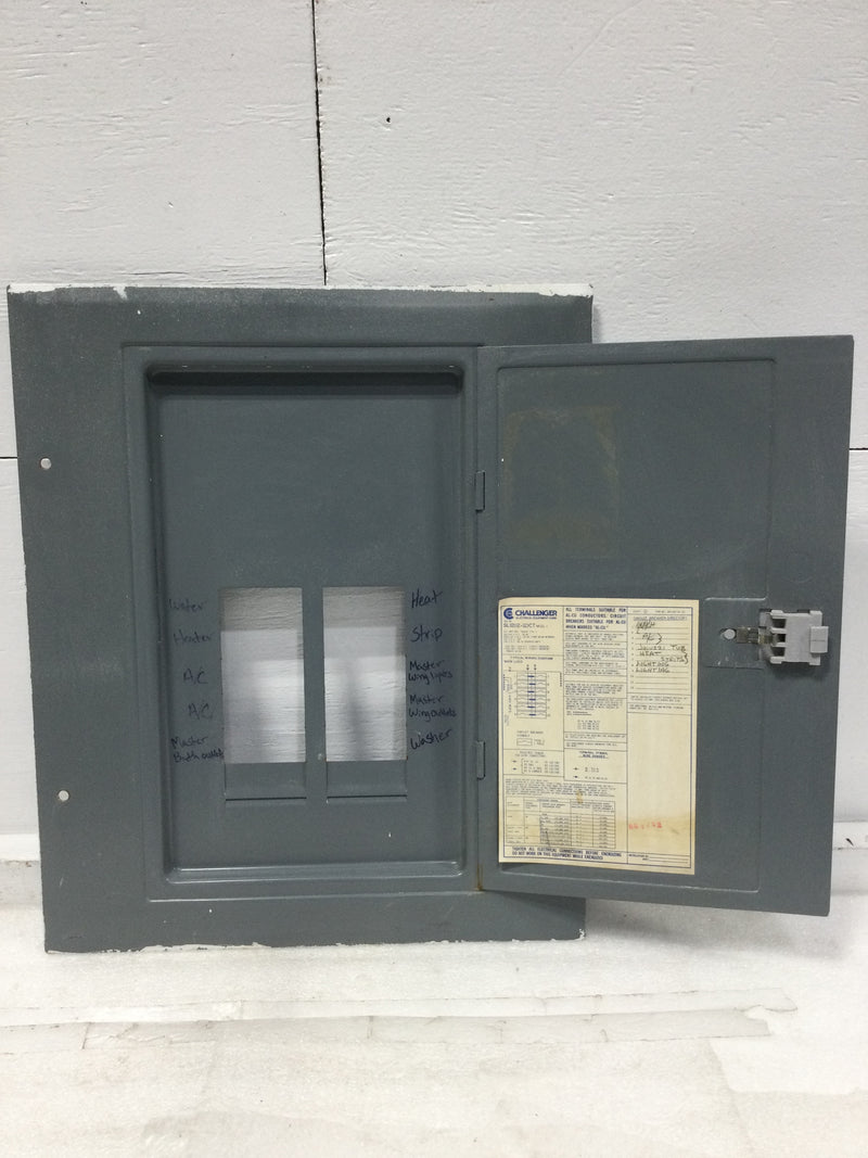 Challenger SL12(12-12)CT 125 Amp 12 Space 120/240V Panel Door 18 1/8" x 15 1/8"