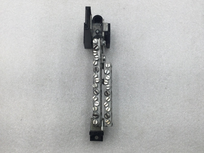 Crouse Hinds 26 Position Combo Neutral Isolated Grounding Bar 7 1/4" x 3"