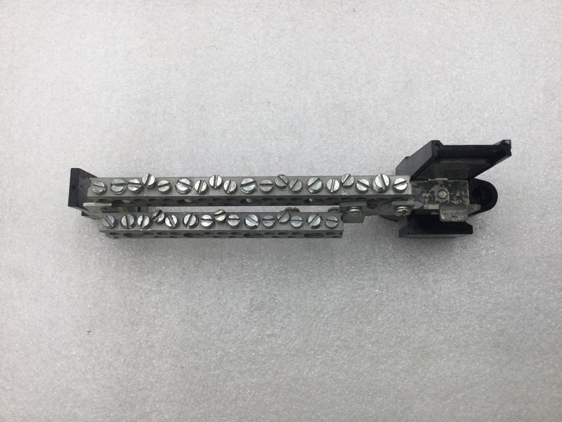 Crouse Hinds 34 Position Combo Neutral Isolated Grounding Bar 8 1/4" x 3"