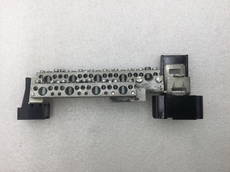 Crouse Hinds 34 Position Combo Neutral Isolated Grounding Bar 8 1/4" x 3"