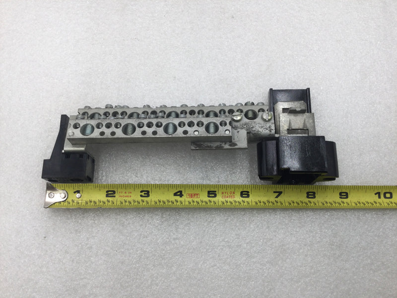 Crouse Hinds 34 Position Combo Neutral Isolated Grounding Bar 8 1/4" x 3"