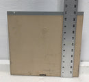 GE General Electric TLM612RCU 6 Space 120/240V Panel Cover Only 11 1/8" x 11 1/2"