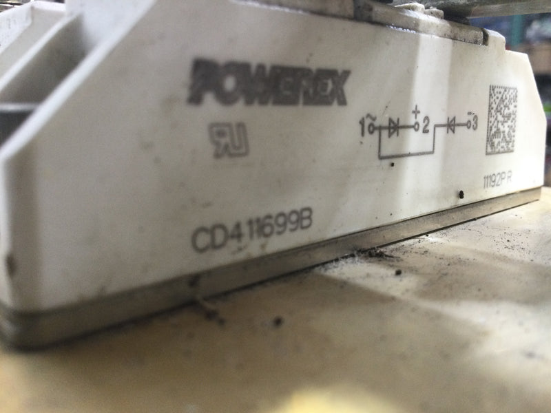 Powerex CD411699B Diode Modules on Pow_R_BLOK Heatsink 1600V 100A