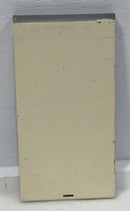 ITE Nema 3R Disconnect Cover Only 12 1/8" x 6 3/8"