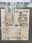 Federal Noark Panel Cover 100 Amp 3 Pole Cat