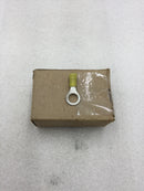 (New) Insulated Crimp Ring Terminal Connector, Yellow Pack C840-38 (Lot Of 50)