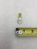 (New) Insulated Crimp Ring Terminal Connector, Yellow Pack C840-38 (Lot Of 50)