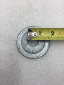 Reducing Washer (Lot Of 2) 1-1/2" To 1/2" Galvanized Steel Conduit