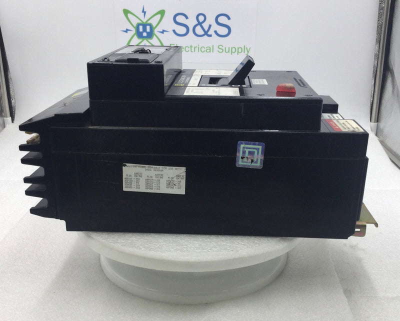 Square D LX36200 200 Amp 3 Pole 600V Circuit Breaker