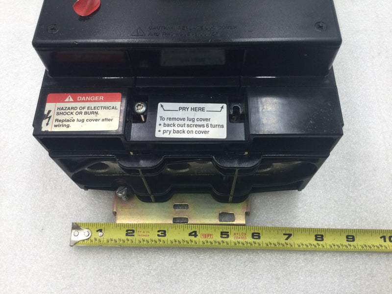 Square D LX36200 200 Amp 3 Pole 600V Circuit Breaker