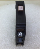 Cutler Hammer CH140 40 Amp 1 Pole 240V Circuit Breaker - Metal Foot 1/2 Notch
