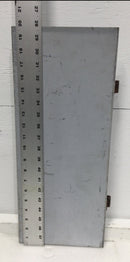 Panel Cover Door w/Hinges Nema 3R 19 3/4" x 8 1/4"