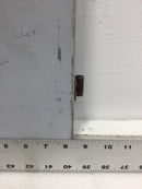 Panel Cover Door w/Hinges Nema 3R 19 3/4" x 8 1/4"