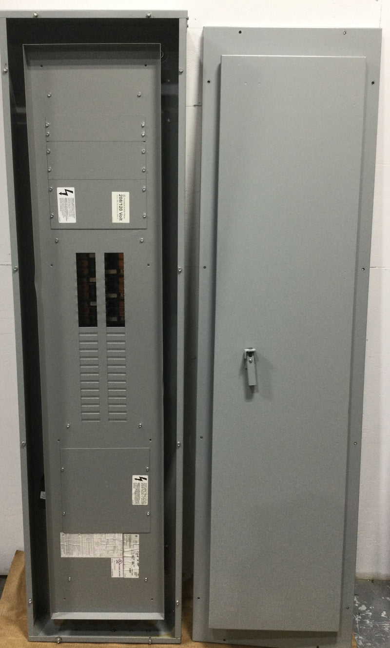 GE AQU3424RCX 400 Amp 208y/120v 3 Phase Panelboard 76-1/2" x 20" x 5-13/16"