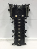Square D QO140M200RB 200 Amp 20 Space/40 120/240 VAC Circuit Load Center Guts Only 9.5" X 21"