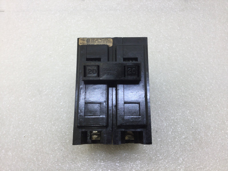 Challenger CBB2020 20 Amp 2 Pole 120/240V Circuit Breaker