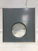 Square D QC816F200C 200 Amp 120/240V Meter Cover Only w/Latch 15" x 14 1/4"