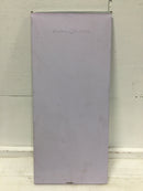 General Electric TLM1220R 200A 12 Space 120/240V Cover Only 28 3/4" x 12 7/8"