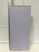 General Electric TLM1220R 200A 12 Space 120/240V Cover Only 28 3/4" x 12 7/8"