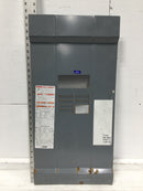 Square D QO816M250 250 Amp 8 Space 120/240V Dead Front Only w/Main 28 3/8" x 14"