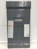 Square D QO816M250 250 Amp 8 Space 120/240V Dead Front Only w/Main 28 3/8" x 14"