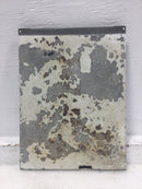 Square D QO 6-12R 6 Space 120/240V Panel Cover Only 10 1/4" x 7 3/4"