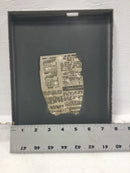 Square D QO 6-12R 6 Space 120/240V Panel Cover Only 10 1/4" x 7 3/4"