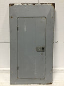 Challenger 150 Amp 20 Space 120/240V Panel/Door Only w/Main 28" x 15 3/8"