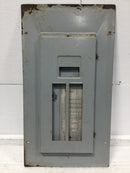 Challenger 150 Amp 20 Space 120/240V Panel/Door Only w/Main 28" x 15 3/8"