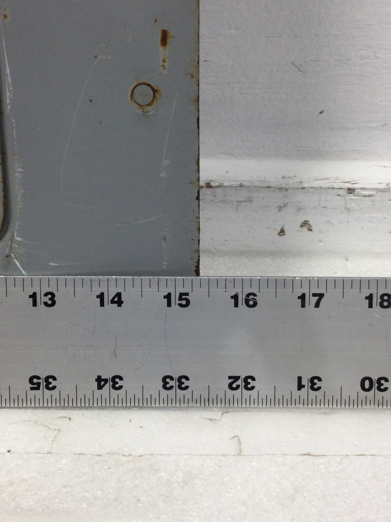 Challenger 150 Amp 20 Space 120/240V Panel/Door Only w/Main 28" x 15 3/8"