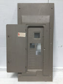 Eaton/Cutler Hammer 200 Amp 30 Space 120/240V Panel/Door w/Main 34" x 15 1/2"