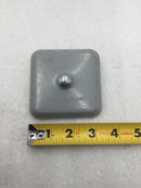 Milbank 7551 Meter Socket Closure Plate 3.5" X 3.5"