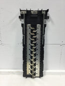 Square D HOM40M200RB 200 Amp 20 Space/40 Circuit 120/240 VAC Load Center Guts Only 9" X 26"