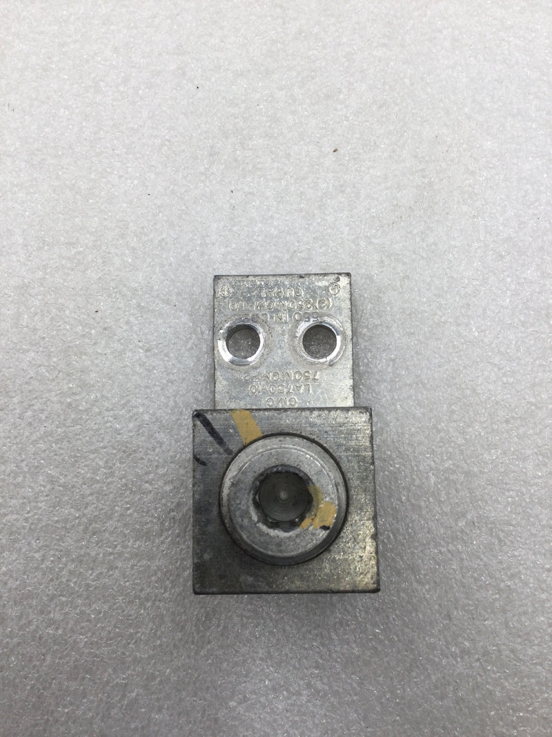 CMC Mechanical Lug LA-750-10 750MCM-2 (2) 250MCM-1/0 CU9AL