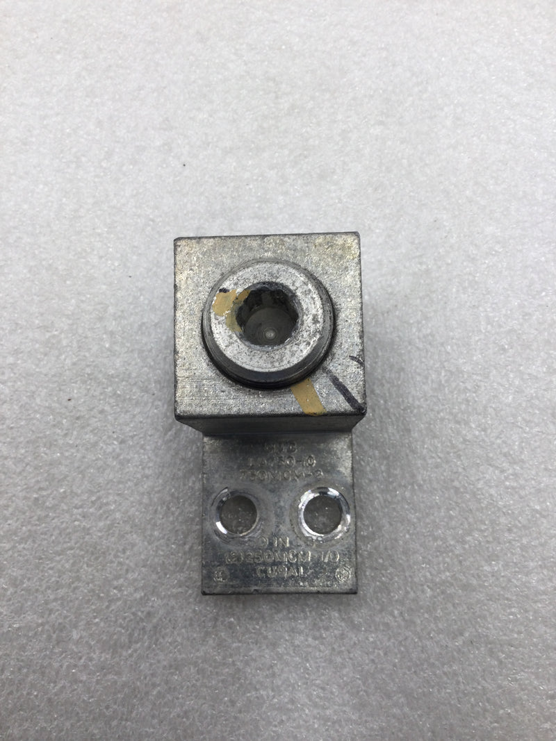 CMC Mechanical Lug LA-750-10 750MCM-2 (2) 250MCM-1/0 CU9AL
