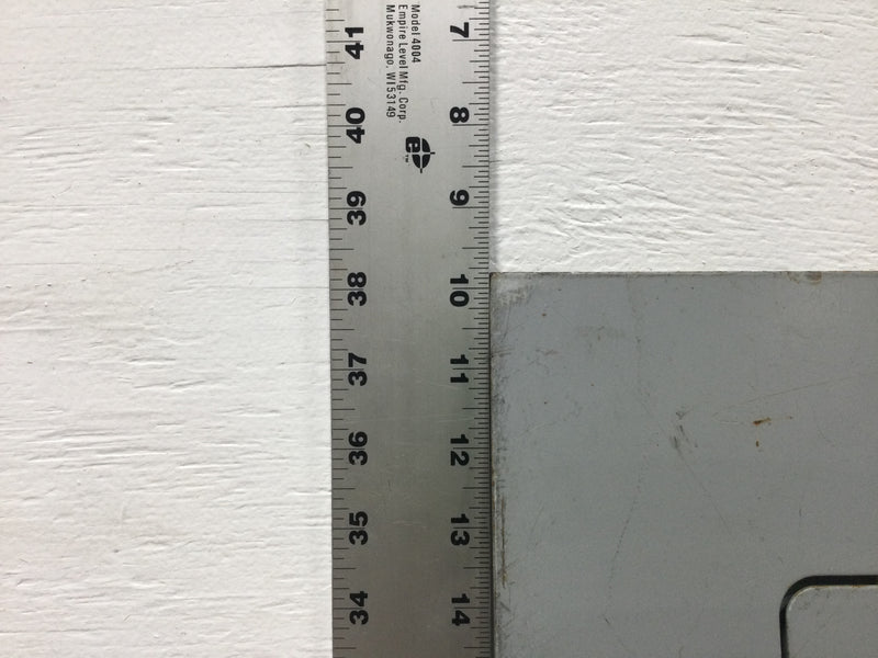 Siemens P4040B1200EU 200 Amp 40 Space 120/240V Panel Door Only 38 1/8" x 20"