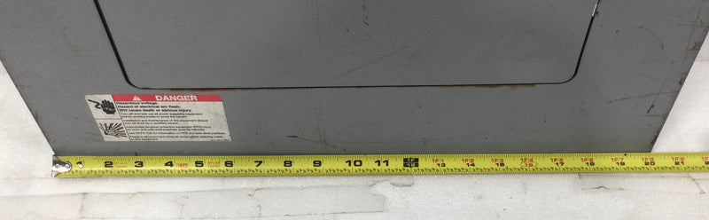 Siemens P4040B1200EU 200 Amp 40 Space 120/240V Panel Door Only 38 1/8" x 20"