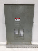 General Electric 12 Space 120/240V Dead Front Only w/Main 22 1/8" x 13 3/4"