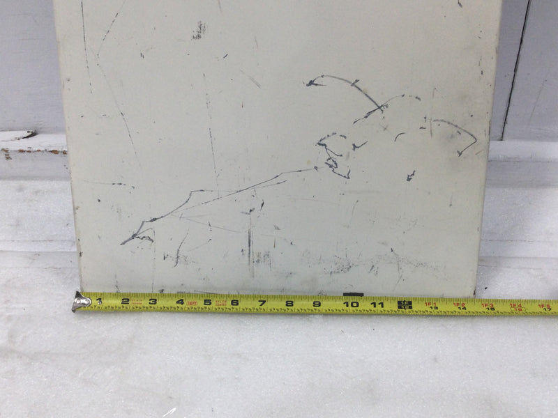 Panel Door Cover Only 120/240V 25" x 14 1/2" - Cosmetic Flaw