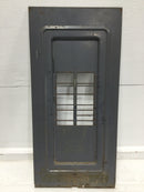 Square D 20 Space 120/240V Dead Front Only 24 7/8" x 11 7/8"