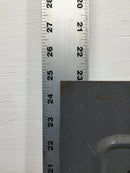 Square D 20 Space 120/240V Dead Front Only 24 7/8" x 11 7/8"