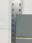 General Electric Disconnect Dead Front Only 17 1/4" x 6 7/8"