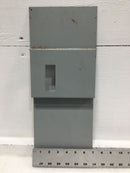 General Electric Disconnect Dead Front Only 17 1/4" x 6 7/8"