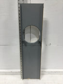 Cutler Hammer CMBE88B200BTF Meter Cover Only 28 1/8" x 7 1/8"