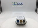 Totaline P291-0774 7.5+7.5 MFD +/- 5% 370/440V 50/60Hz Oval Capacitor