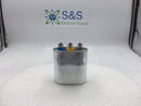 Totaline P291-0774 7.5+7.5 MFD +/- 5% 370/440V 50/60Hz Oval Capacitor
