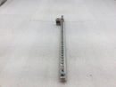 GE TLM2020 30 Position 4-14 AWG Grounding Bar w/Lug 14 1/4"
